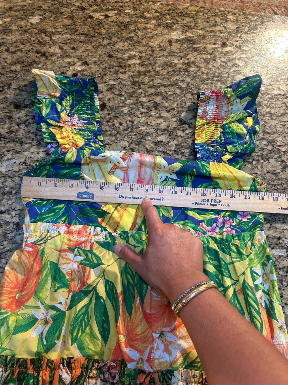 Farm Rio Tiered Tropical Size Small - Picture 3 of 5